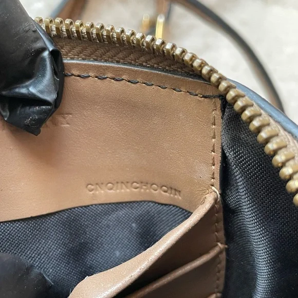 Burberry Tan and Red Crossbody Bag - Picture 11 of 12